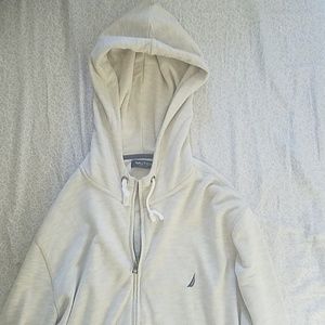 Nautica Zip Up Sweatshirt Size Large